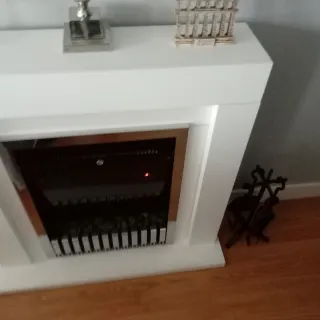 Chimenea eléctrica decorativa