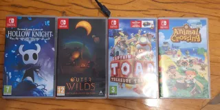 Nintendo Switch Lite Azul + 4 Juegos