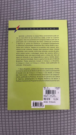 A Criança e a Alimentação. O Método Brazelton