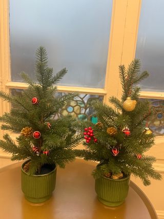 Árbol de Navidad verde con extras incluidos