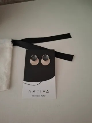Pendientes Plata Diseño NATIVA