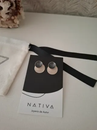 Pendientes Plata Diseño NATIVA
