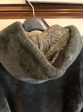 Pelliccia Monton Verde Oliva