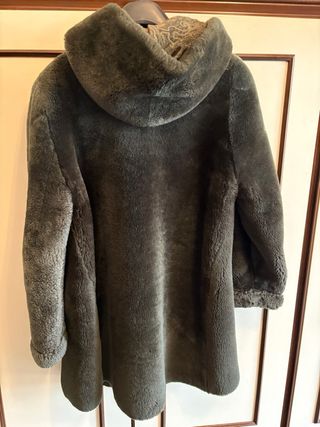 Pelliccia Monton Verde Oliva