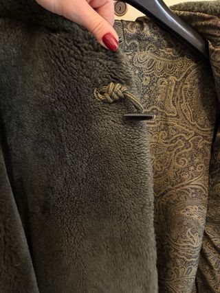 Pelliccia Monton Verde Oliva