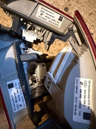 3 Faros Traseros Audi A4 B7 Avant