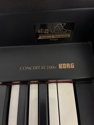 Piano Electrónico Negro