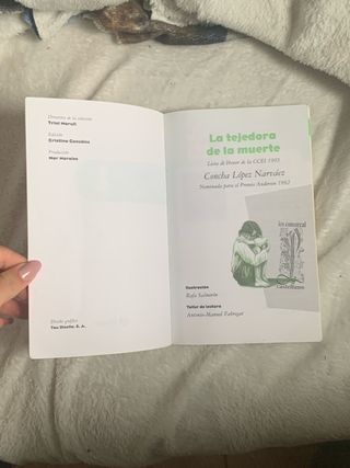 La tejedora de la muerte - Concha López Narváez