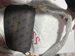 Bolso Guess Negro Nuevo con Etiqueta