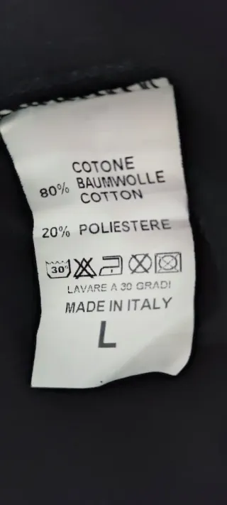 Felpa con cappuccio uomo L