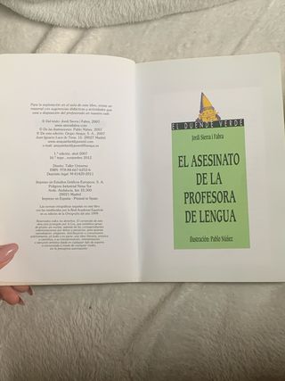 El Duende Verde: El asesinato de la profesora de l