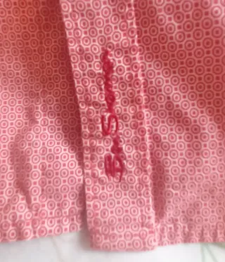 Camisa Ben Sherman Estampada Rosa