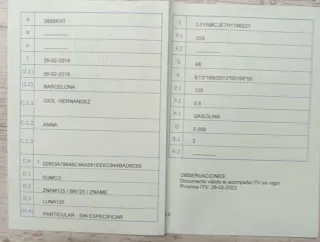 Scooter Sumco Luna 125cc 9500Km. Muy buen estado