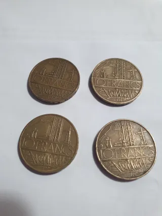 N.4 Monete Francesi