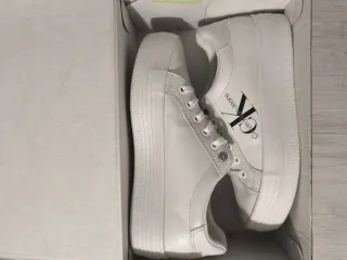 Zapatillas Calvin Klein Mujer Talla 37 Blancas