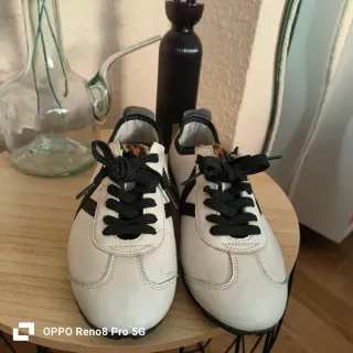 Zapatillas Munich Blancas y Leopardo