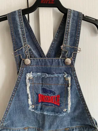 Salopette jeans Lonsdale tg 8 anni