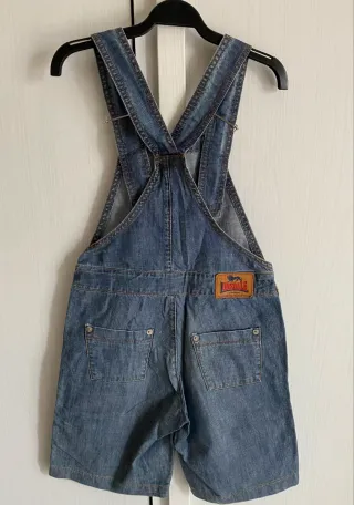 Salopette jeans Lonsdale tg 8 anni