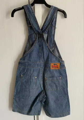 Salopette jeans Lonsdale tg 8 anni
