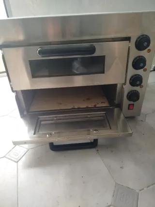 Horno Industrial Pizza/Panini Doble Eléctrico