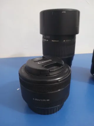 Objetivos Canon y Tamron para Cámara