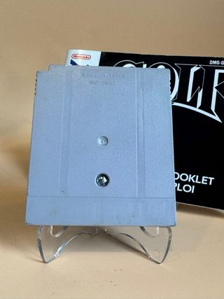 Golf para Game Boy con manual Bandai