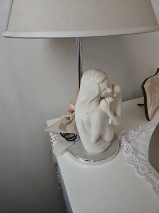 Lume da comodino madre e figlio