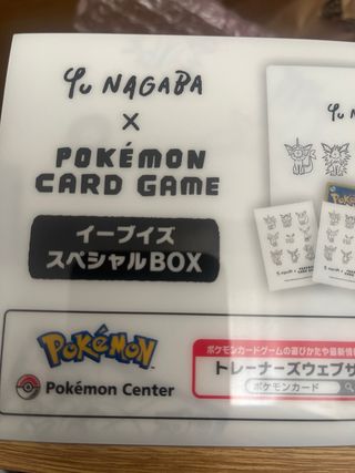Yu NAGABA x Pokemon Caja Vacía Eevee
