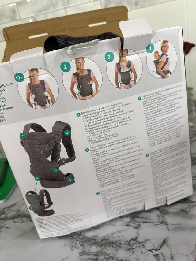 Infantino Flip 4 en 1 Portabebés Convertible