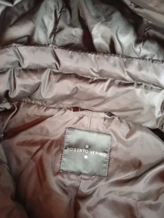 Plumífero Roberto Verino Marrón Talla L