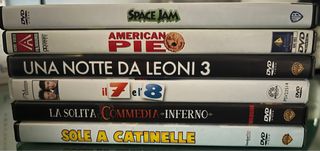 Lotto 6 DVD Commedie Italiane & straniere