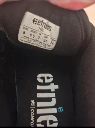 Zapatillas skate Etnies Faze negras