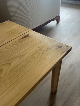 Mesa de centro de madera