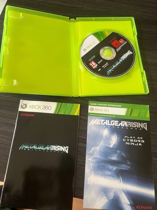 Metal Gear Rising Xbox 360 PAL ESP