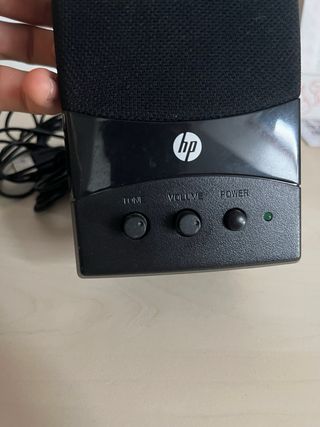 Altavoces HP UC-236 - Negros (Jack 3.5 + USB)