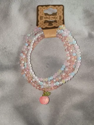 Lote 5 pulseras hechas a mano