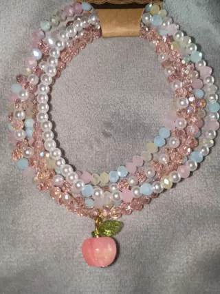 Lote 5 pulseras hechas a mano