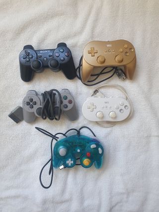 Lote mandos Sony y Nintendo