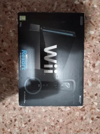 Nintendo Wii Negra + Wii Sports Resort