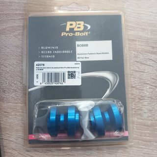 Diábolos para moto 8mm azul