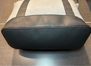 Borsa tote Balenciaga Canvas modello NAVY in tela di cotone con logo frontale