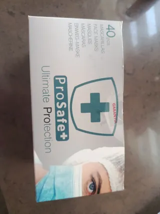 Caja 40 Mascarillas ProSafe+ Azul