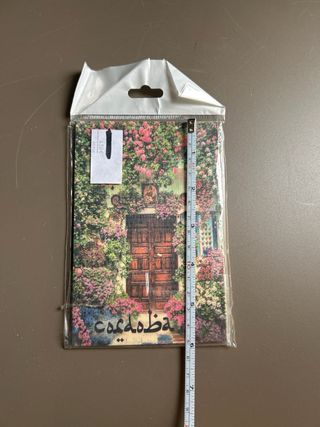 Postal de madera vintage