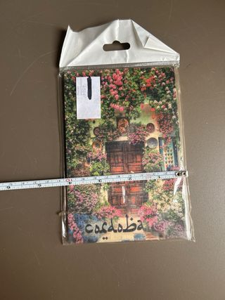 Postal de madera vintage