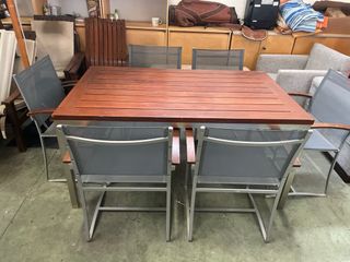 Mesa Terraza + 6 Sillas