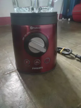 Licuadora Philips Avance Collection Roja