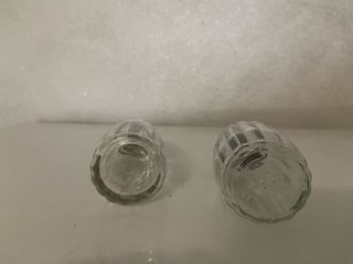 Set Sale e Pepe Vintage Vetro Metallo