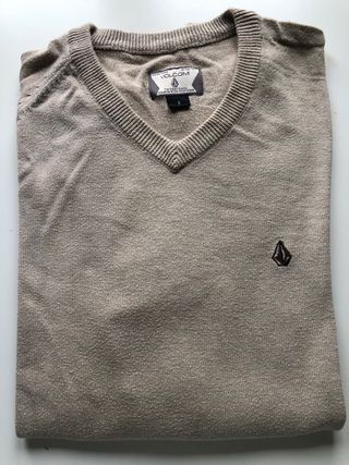 Jersey Volcom S Beige Gris