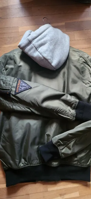 Chaqueta Superdry Hombre Verde Militar