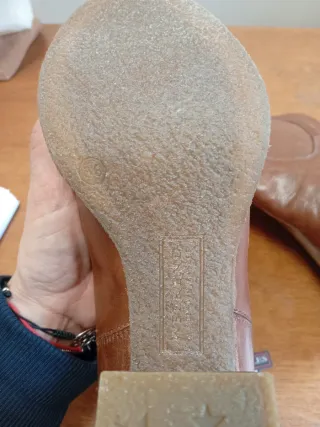 Botines de tacón marrones